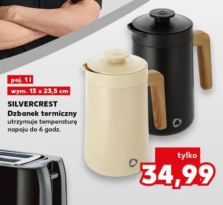 Dzbanek termiczny 1 l Silvercrest promocja w Kaufland