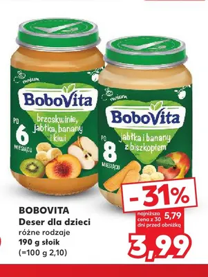 Deser dla dzieci BoboVita promocja w Kaufland