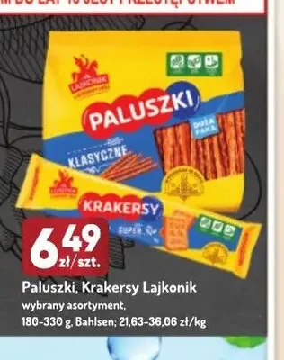Paluszki Lajkonik promocja w Avita