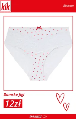 Figi damskie promocja w KiK
