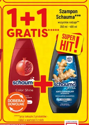 Szampon Schauma Xtra Anti-Dandruff Intensive promocja w POLOmarket