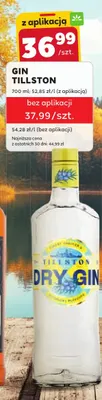 Gin Tillston promocja w Stokrotka