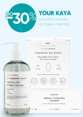 Produkty do higieny intymnej Your Kaya promocja w Super-Pharm