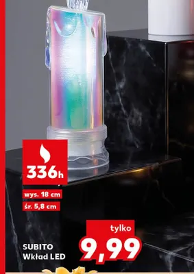 Wkład LED Subito promocja w Kaufland