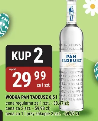 Wódka Pan Tadeusz promocja w bi1
