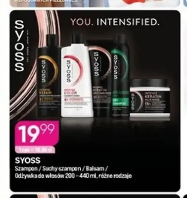 Suchy szampon do włosów Syoss promocja w Drogerie Koliber