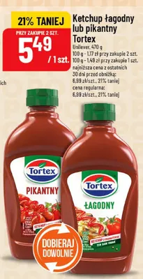Ketchup pikantny promocja w POLOmarket