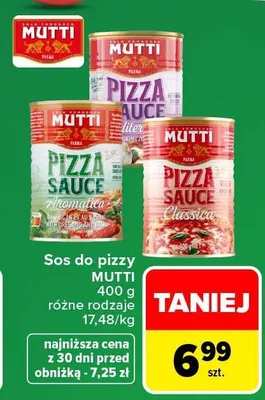 Sos do pizzy Mutti Classica promocja w Carrefour