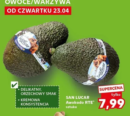 Awokado RTE San Lucar promocja w Kaufland
