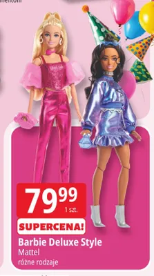 Barbie Deluxe Style Mattel promocja w Leclerc