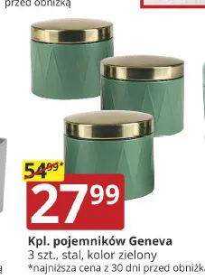 Komplet pojemników Geneva 3 szt. promocja w Prymus AGD