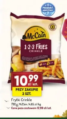 Frytki Crinkle McCain promocja w Avita