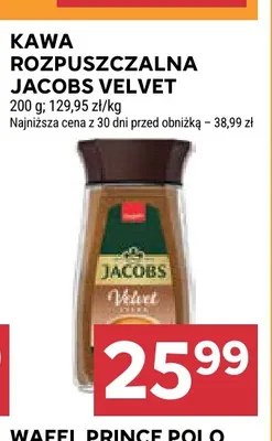 Kawa rozpuszczalna Jacobs Velvet promocja w Stokrotka