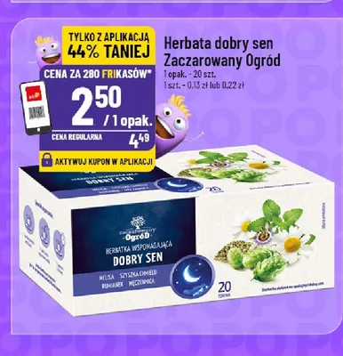 Herbata ziołowa Dobry Sen Zaczarowany Ogród promocja w POLOmarket