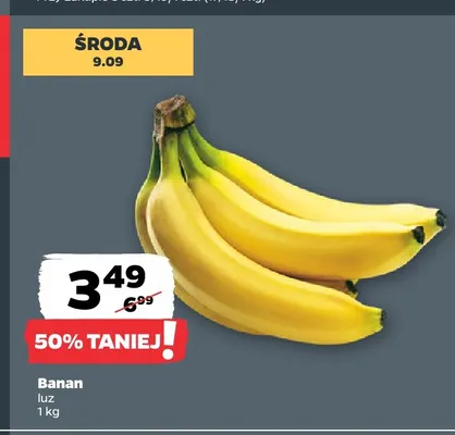 Banany promocja w Netto