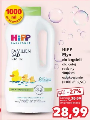 Płyn do kąpieli dla całej rodziny promocja w Kaufland