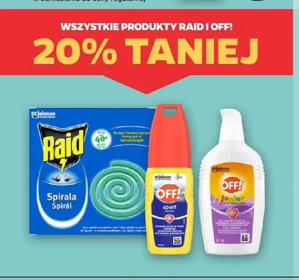 Spirala na komary Raid promocja w Netto