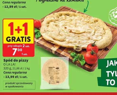 Spód do pizzy O La La! promocja w Intermarche