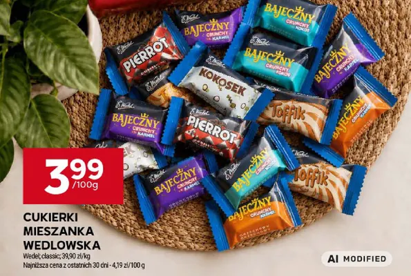 Cukierki Mieszanka Wedlowska promocja w Stokrotka
