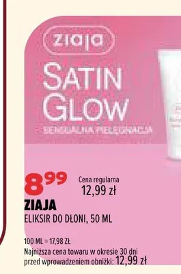 Eliksir do dłoni Ziaja promocja w Drogerie Natura
