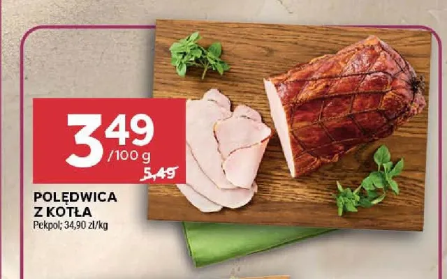 Polędwica z kotła Pekpol promocja w Stokrotka