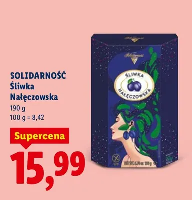 Bombonierka Śliwka Nałęczowska promocja w Lidl