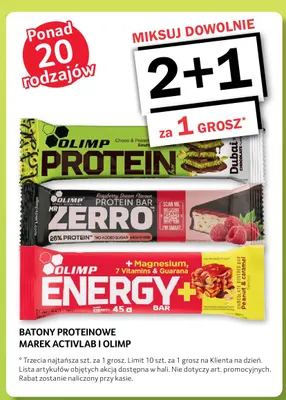 Batony proteinowe Activlab i Olimp promocja w Selgros