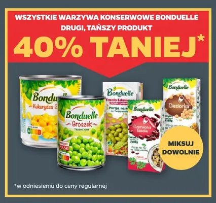 Cieciorka Bonduelle promocja w Netto