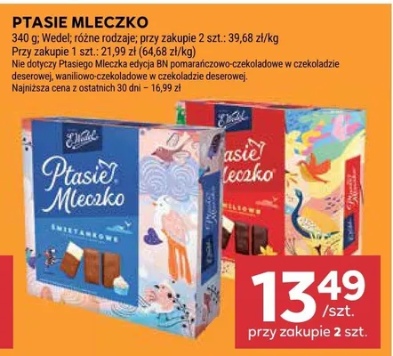 Ptasie mleczko promocja w Stokrotka