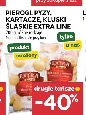 Pierogi Extra Line promocja w Stokrotka