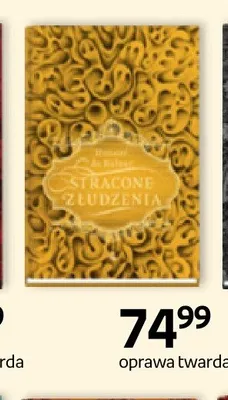 Książka Stracone Złudzenia oprawa twarda promocja w Empik