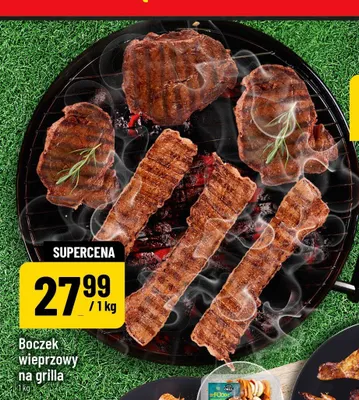 Boczek wieprzowy na grilla promocja w POLOmarket