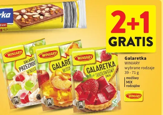 Galaretka wybrane rodzaje promocja w Intermarche