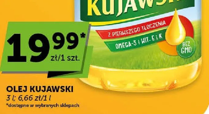 Olej kujawski promocja w ABC