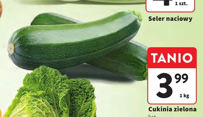 Cukinie zielone promocja w Intermarche