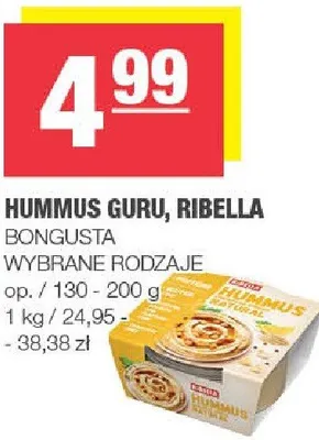 Hummus guru, ribella promocja w SPAR