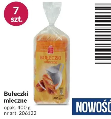 Bułeczki mleczne promocja w Makro