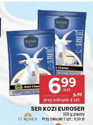 Ser SER KOZI EUROSER promocja w Stokrotka