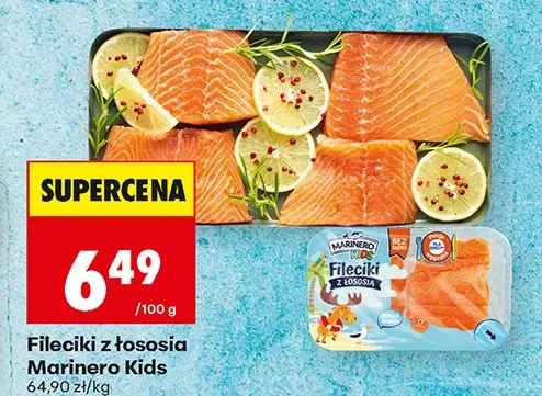 Fileciki z łososia promocja w Biedronka