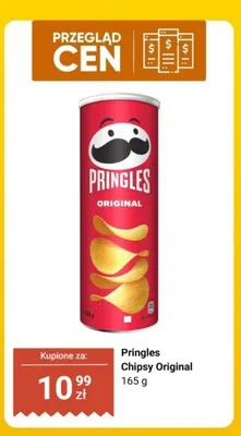 Chipsy Pringles Original promocja w Biedronka