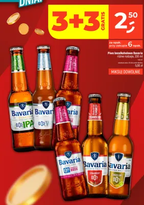 Piwo bezalkoholowe Bavaria IPA promocja w Dealz