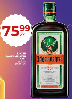 Likier Jägermeister promocja w Duży Ben