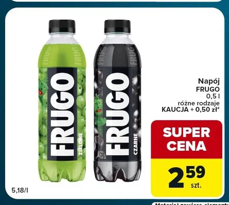 Napój Frugo czarne promocja w Globi
