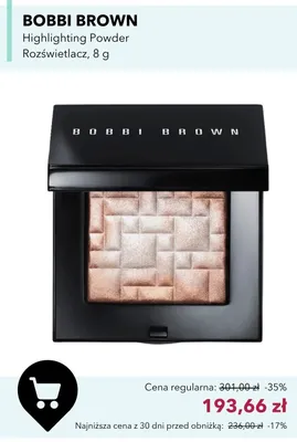 Rozświetlacz Bobbi Brown Highlighting Powder promocja w Douglas