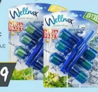 Kostka do WC Wellnax Blue Hygiene promocja w Słoneczko