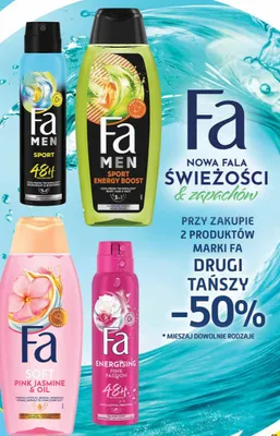 Żel pod prysznic Men Sport Energy Boost promocja w Dino