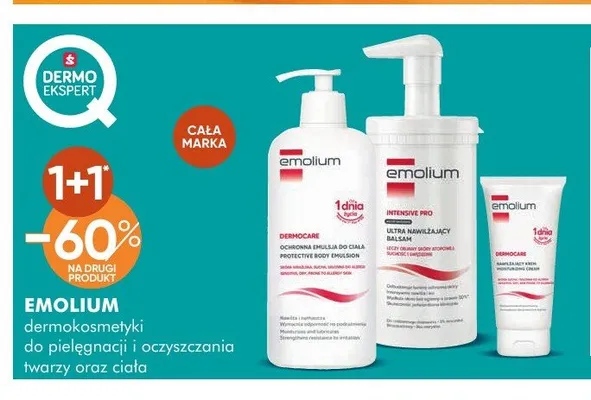 Dermokosmetyki Emolium promocja w Super-Pharm