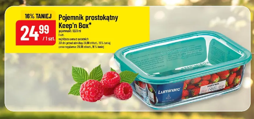 Pojemnik prostokątny Luminarc Keep'n Box promocja w POLOmarket