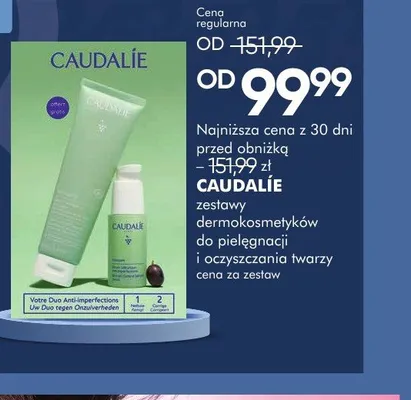 Zestawy dermokosmetyków do pielęgnacji i oczyszczania twarzy CAUDALÍE promocja w Super-Pharm