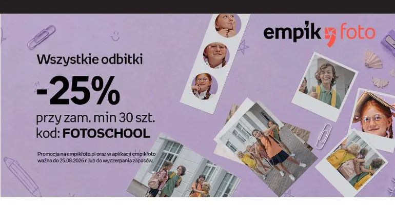 Odbitki Empik Foto promocja w Empik